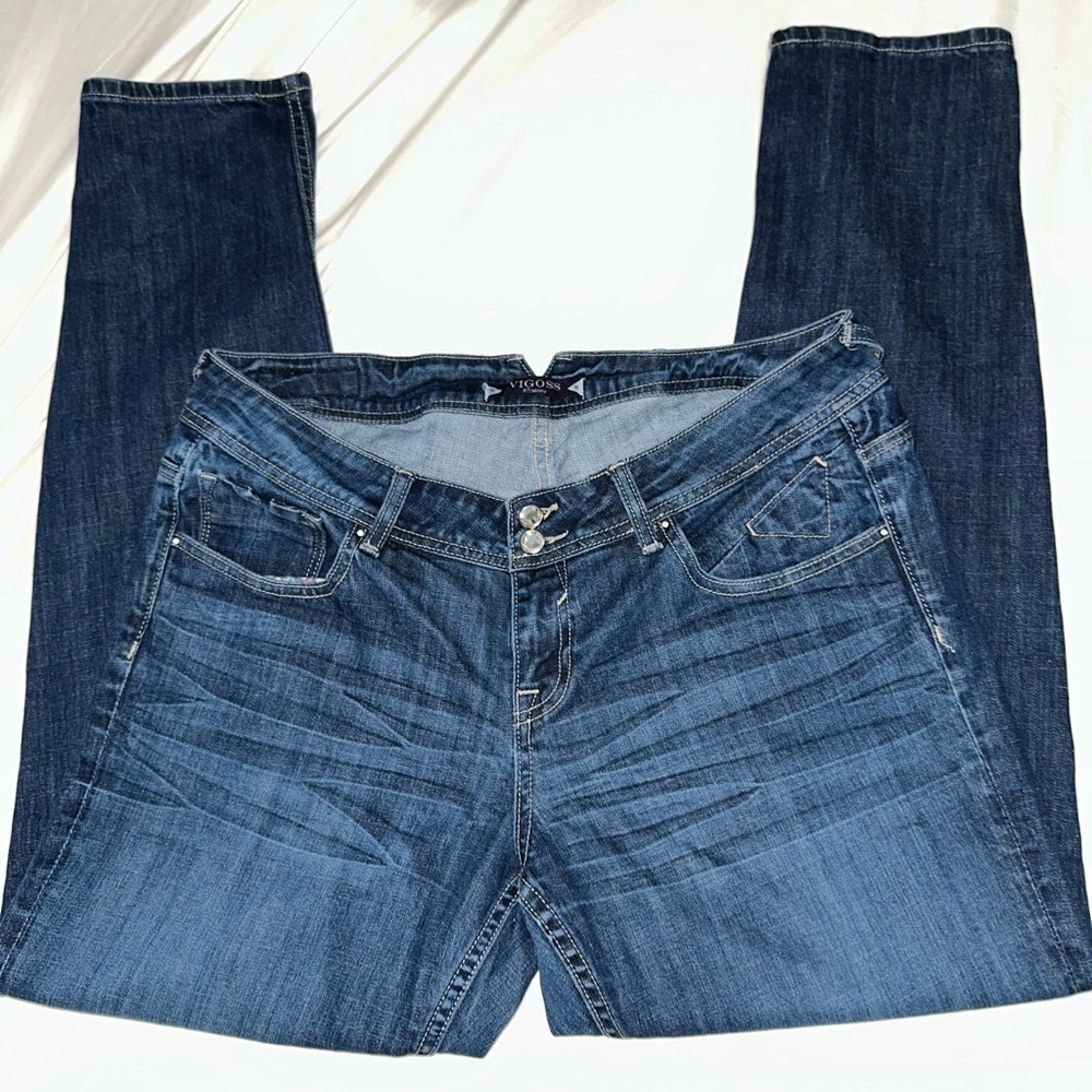 Vigoss Plus Size FIT/Skinny Denim Jeans Sz 18 - Picture 7 of 8